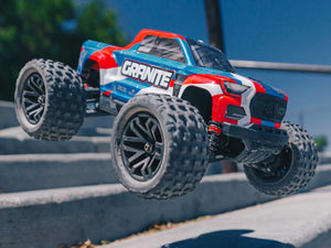 1/18 GRANITE GROM MEGA 4X4 MT with Battery & Charger Blue