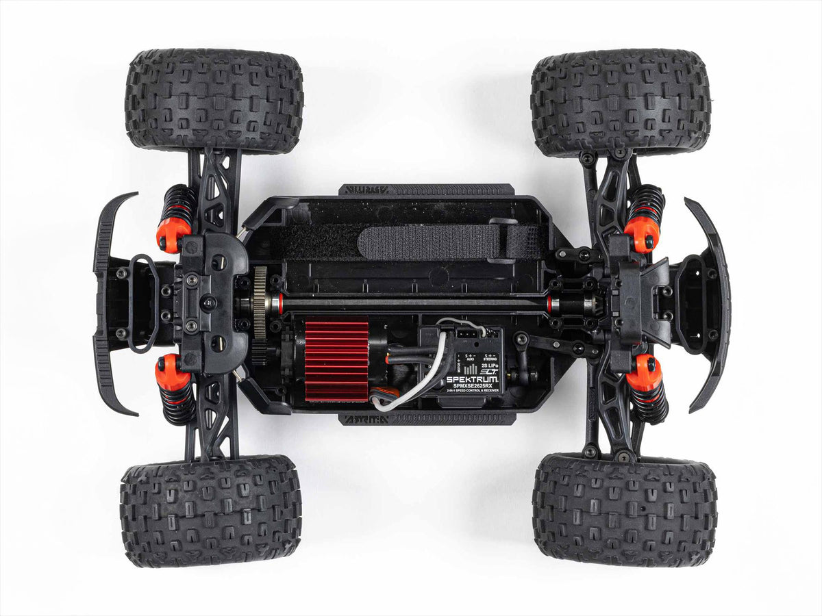 1/18 GRANITE GROM MEGA 4X4 MT with Battery & Charger Red