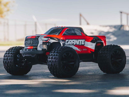 1/18 GRANITE GROM MEGA 4X4 MT with Battery & Charger Red