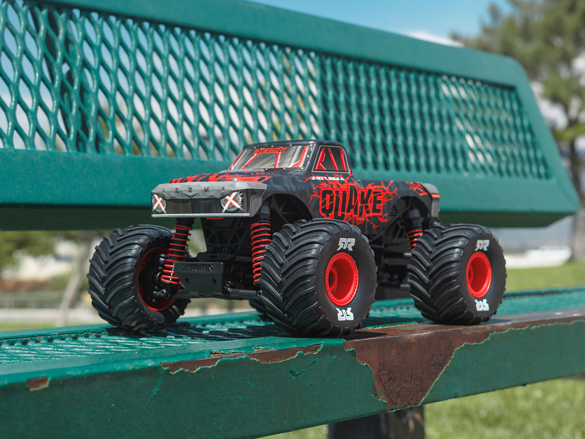 1/16 QUAKE GROM 4X4 RTR Monster Truck Red