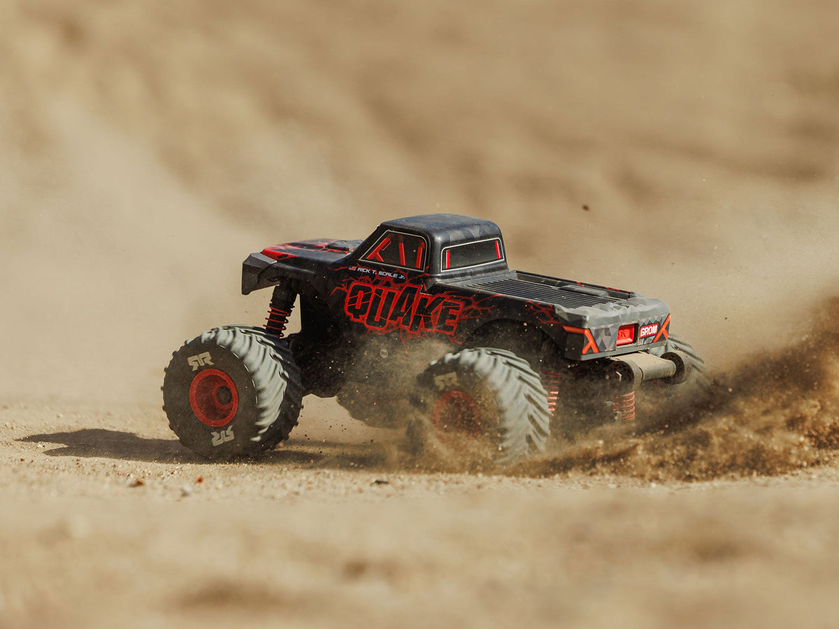 1/16 QUAKE GROM 4X4 RTR Monster Truck Red