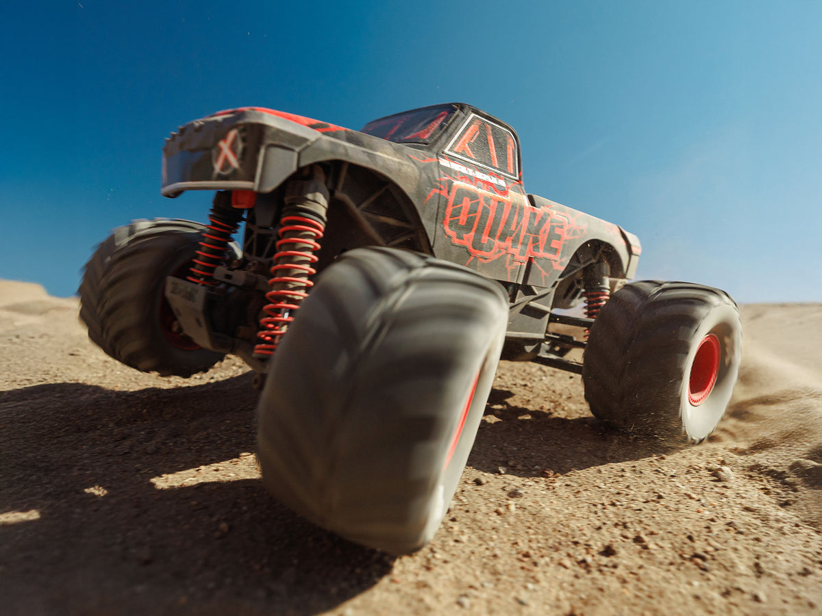 1/16 QUAKE GROM 4X4 RTR Monster Truck Red
