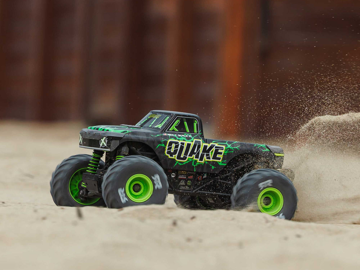 1/16 QUAKE GROM 4X4 RTR Monster Truck Green