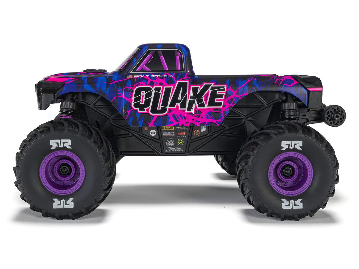 1/16 QUAKE GROM 4X4 RTR Monster Truck Purple