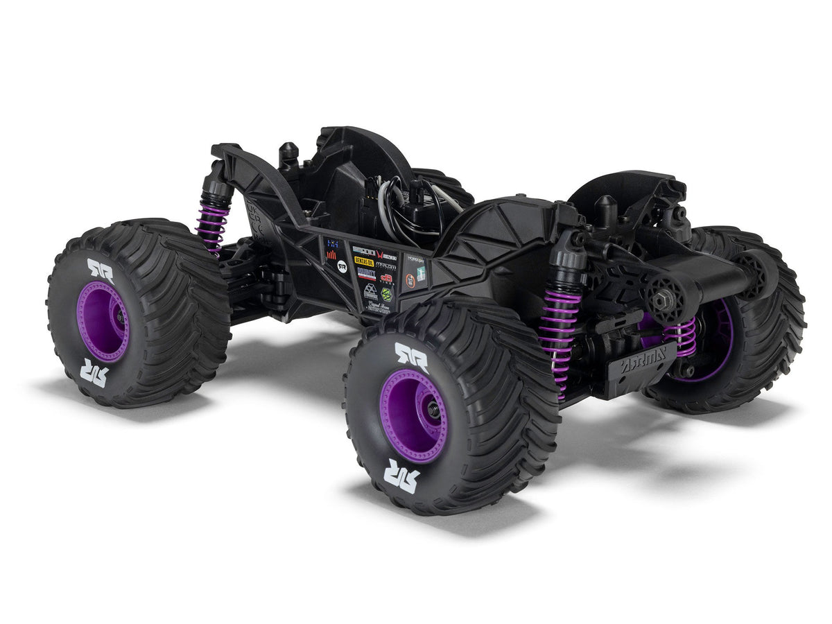 1/16 QUAKE GROM 4X4 RTR Monster Truck Purple