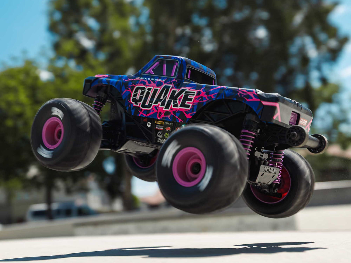 1/16 QUAKE GROM 4X4 RTR Monster Truck Purple