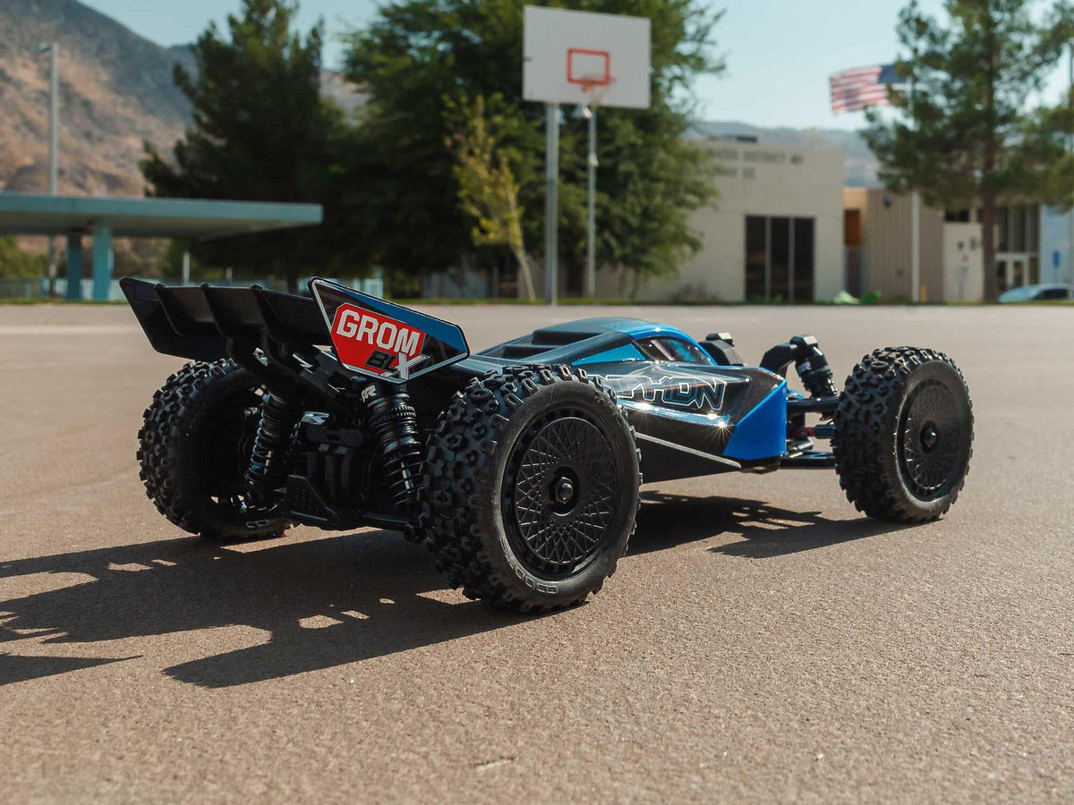 1/14 TYPHON GROM 223S BLX 4X4 with Batt/Charger Blue