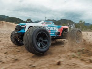 1/16 MINI KRATON 3S DSC 4X4 RTR with Batt/Charg, Red/Blue