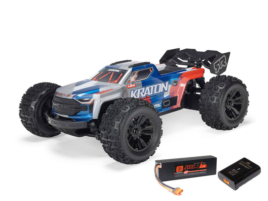 1/16 MINI KRATON 3S DSC 4X4 RTR with Batt/Charg, Red/Blue