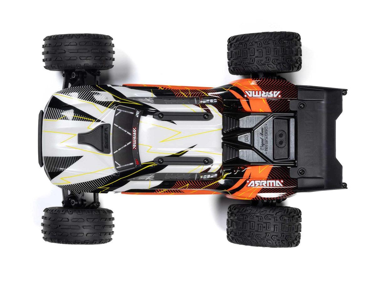 1/10 VORTEKS MEGA 550 4X2 ST with Battery & Charger Orange