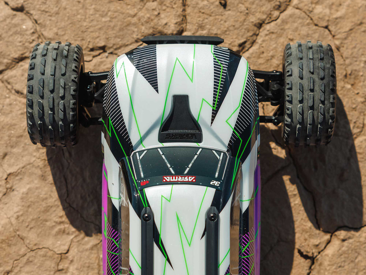 1/10 VORTEKS MEGA 550 4X2 ST with Battery & Charger Purple