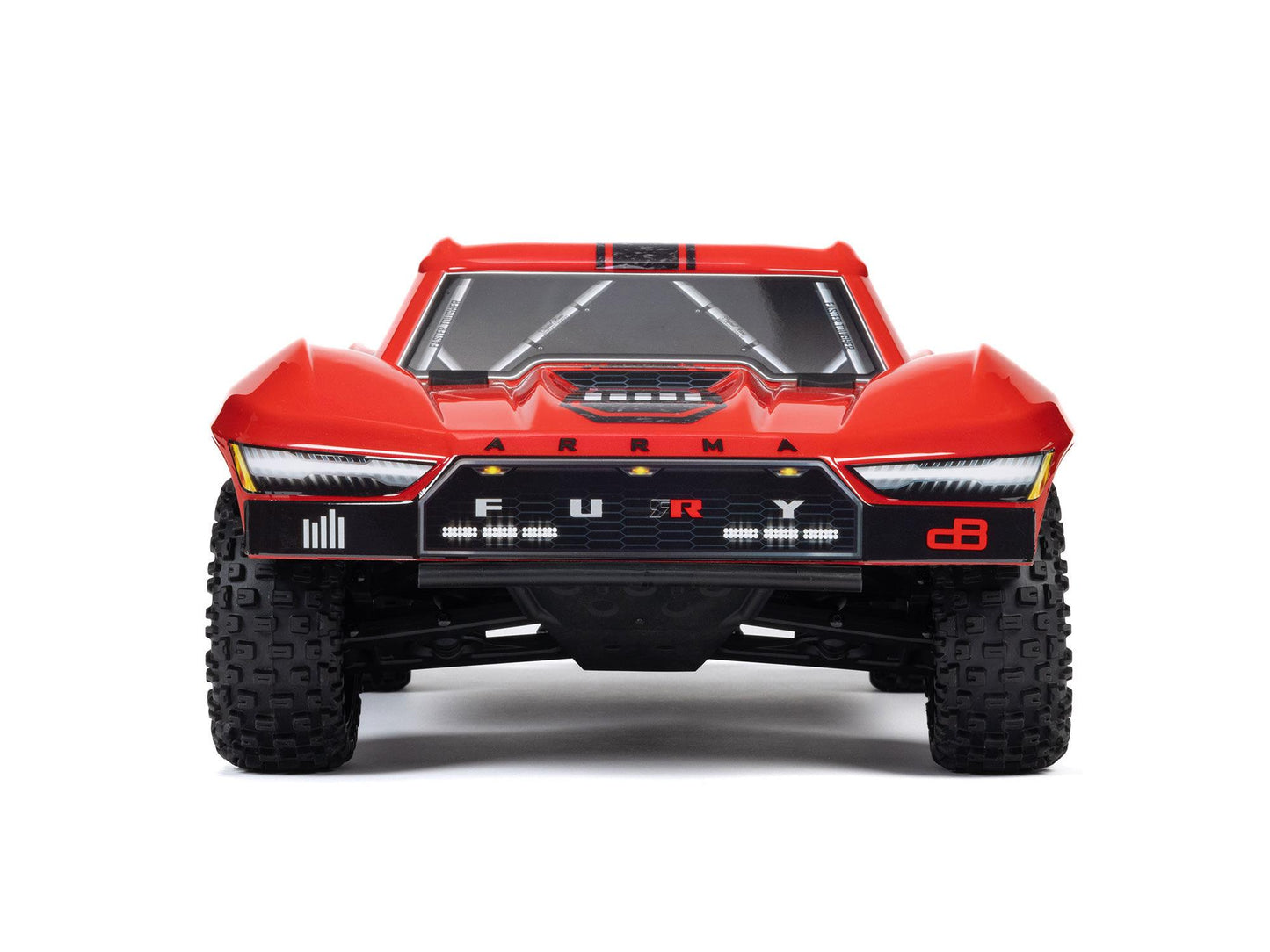 1/10 FURY MEGA 550 4X2 SCT with Battery & Charger Red