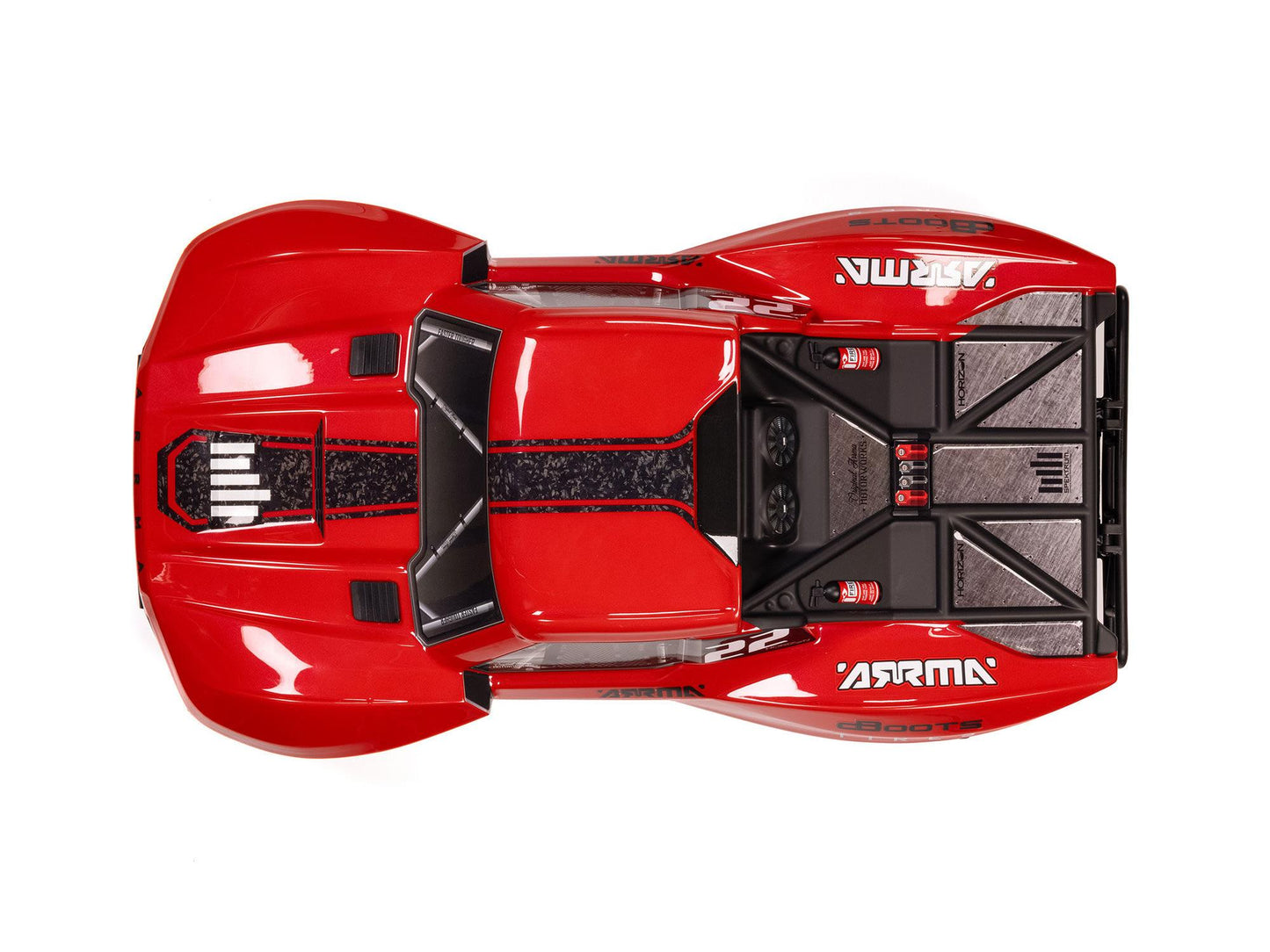 1/10 FURY MEGA 550 4X2 SCT with Battery & Charger Red