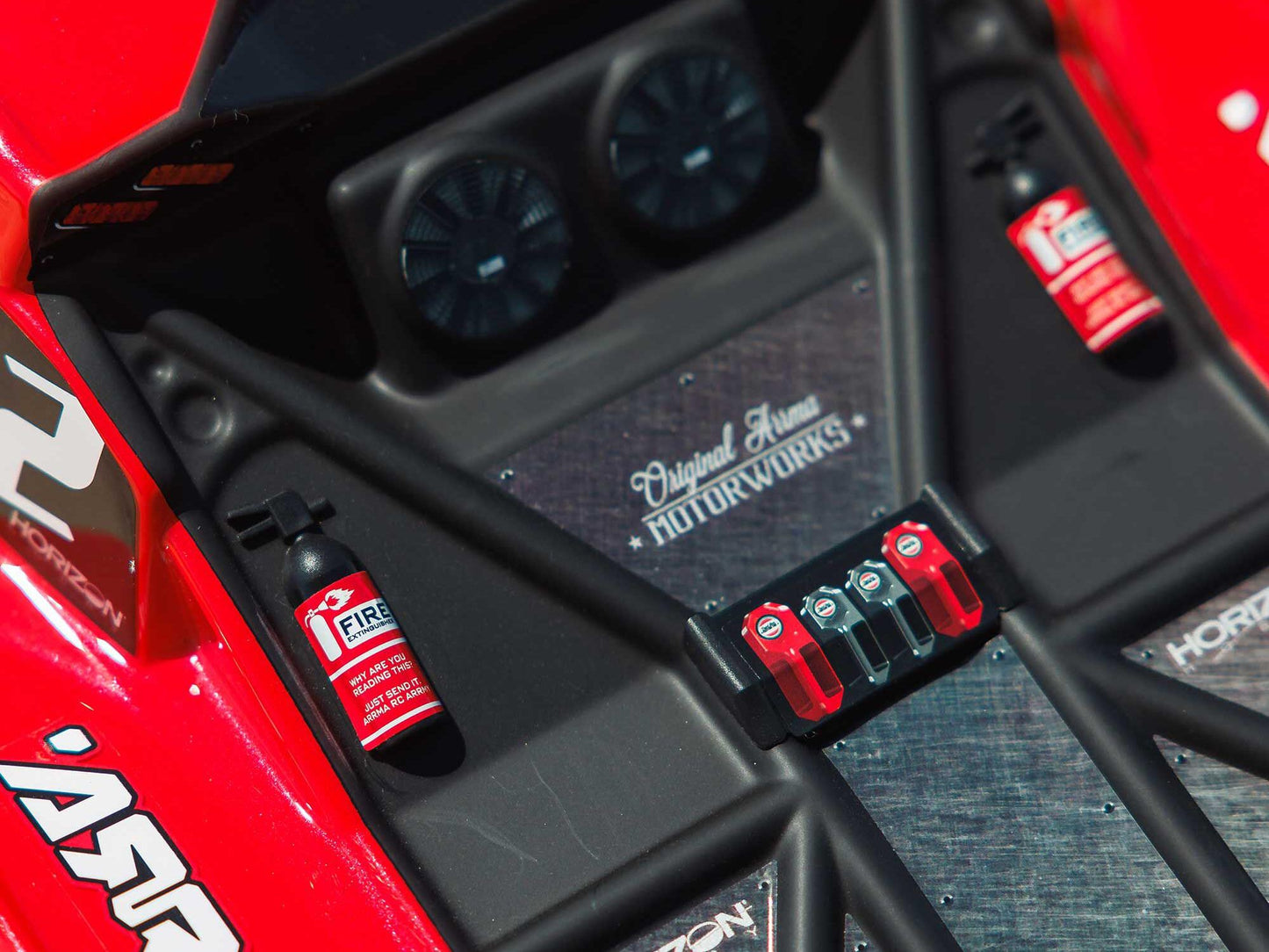 1/10 FURY MEGA 550 4X2 SCT with Battery & Charger Red