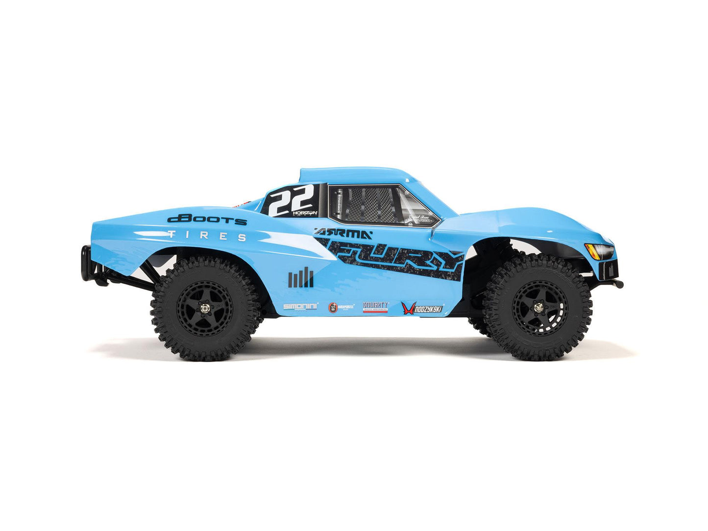1/10 FURY MEGA 550 4X2 SCT with Battery & Charger Blue