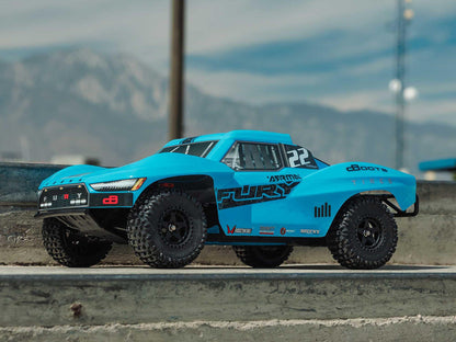1/10 FURY MEGA 550 4X2 SCT with Battery & Charger Blue