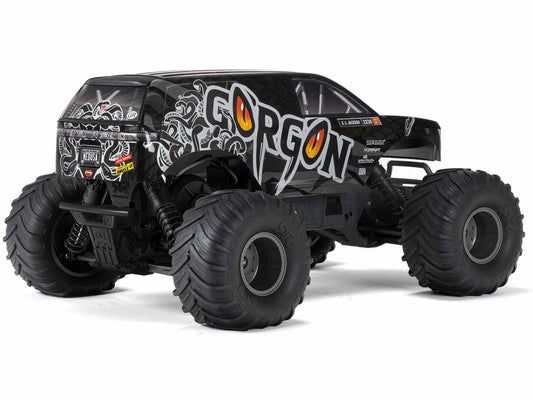 1/10 GORGON MEGA 550 2WD MT RTA Kit w/Batt & Chg Gunmetal