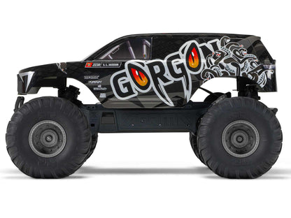 1/10 GORGON MEGA 550 2WD MT RTA Kit w/Batt & Chg Gunmetal