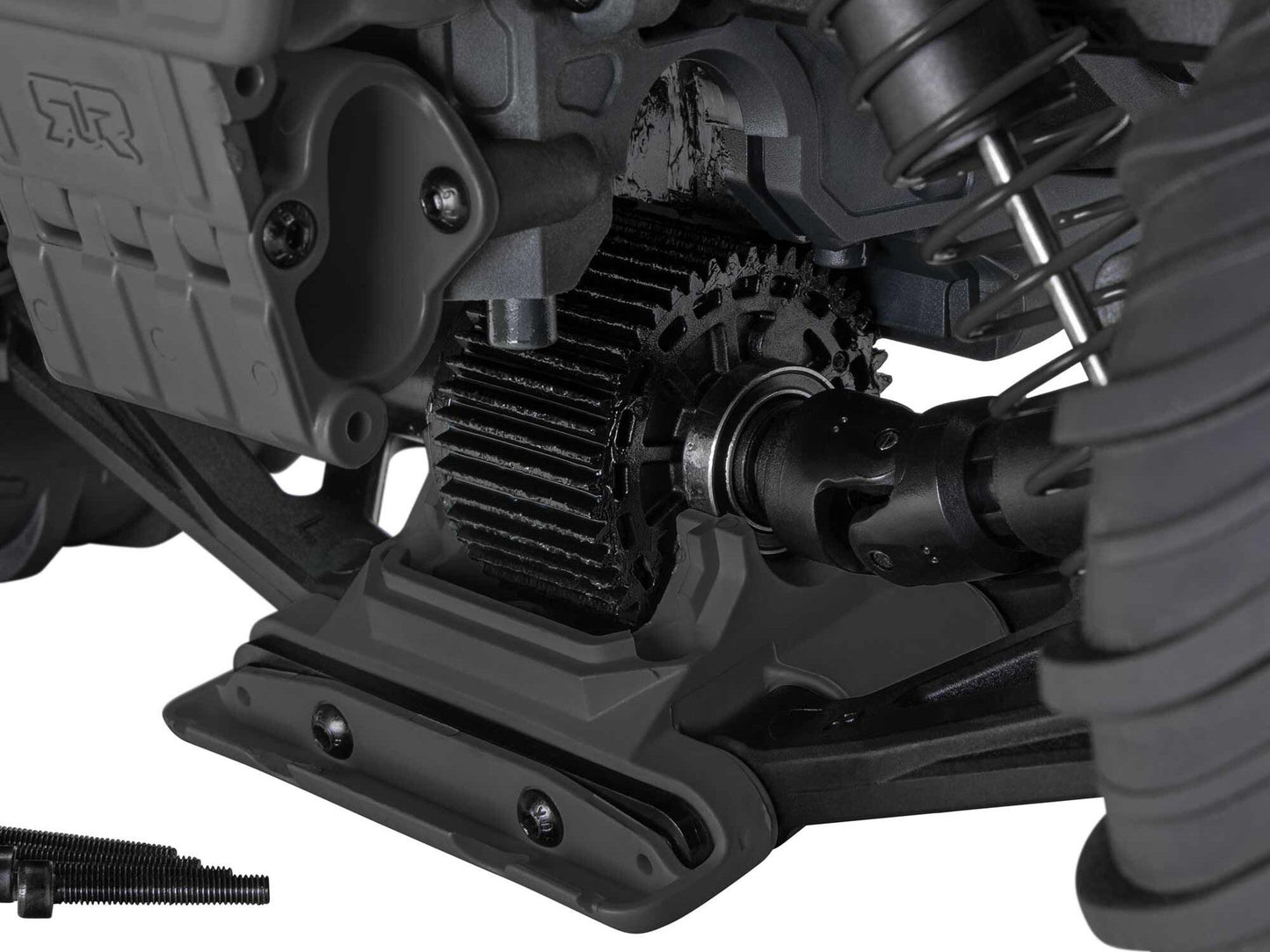 1/10 GORGON MEGA 550 2WD MT RTA Kit w/Batt & Chg Gunmetal