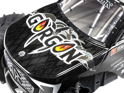 1/10 GORGON MEGA 550 2WD MT RTA Kit w/Batt & Chg Gunmetal