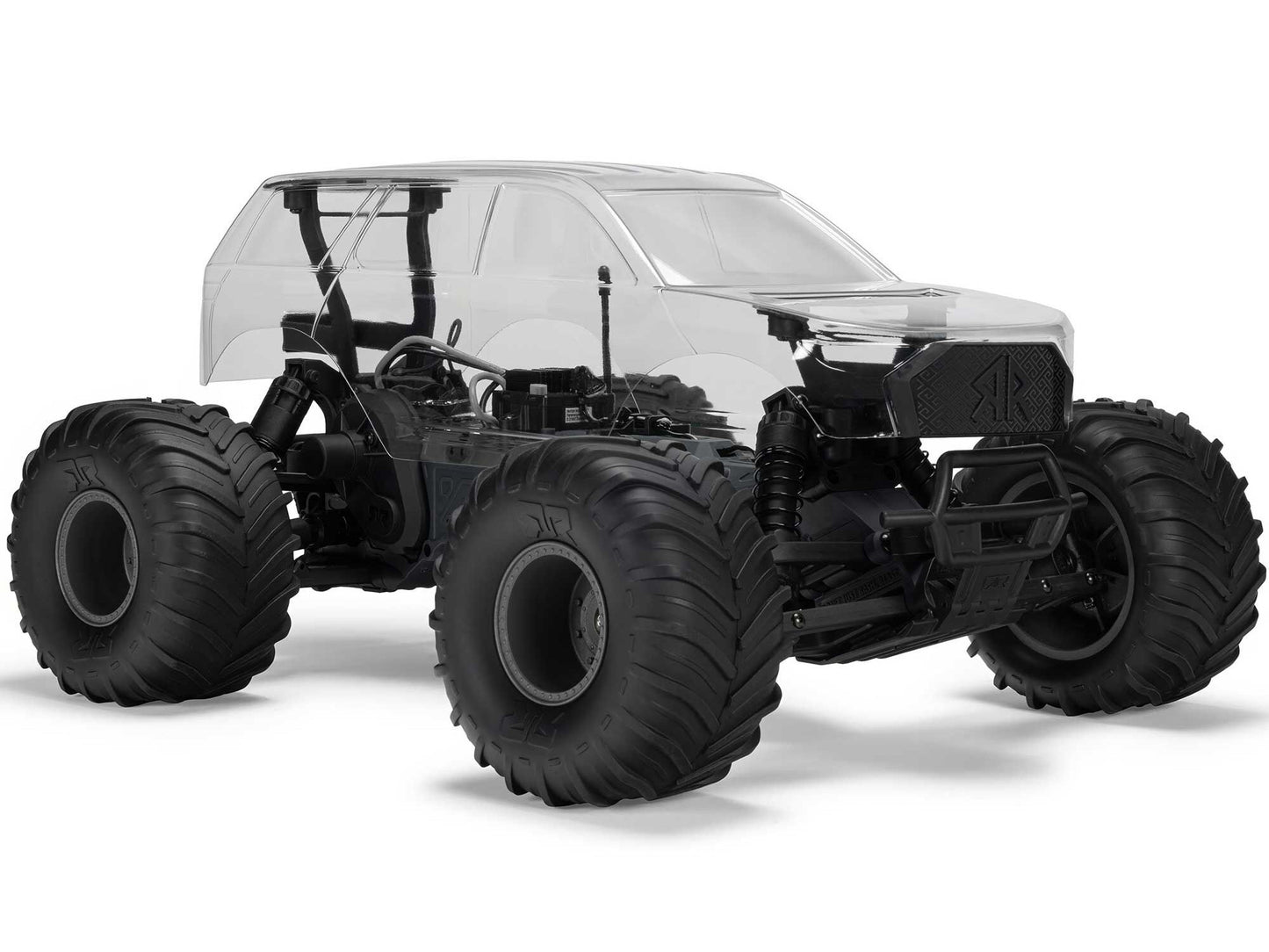 1/10 GORGON 2WD RTA Kit Brushed Monster Truck (Battery & Cha