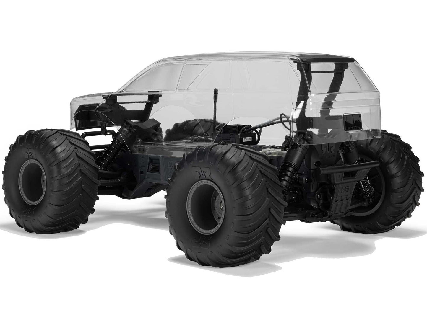 1/10 GORGON 2WD RTA Kit Brushed Monster Truck (Battery & Cha