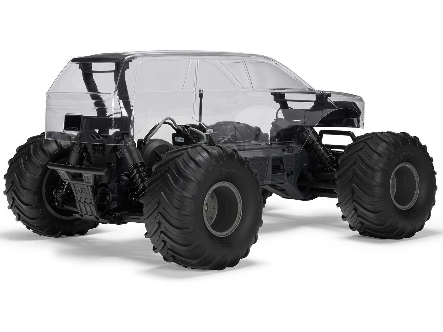 1/10 GORGON 2WD RTA Kit Brushed Monster Truck (Battery & Cha