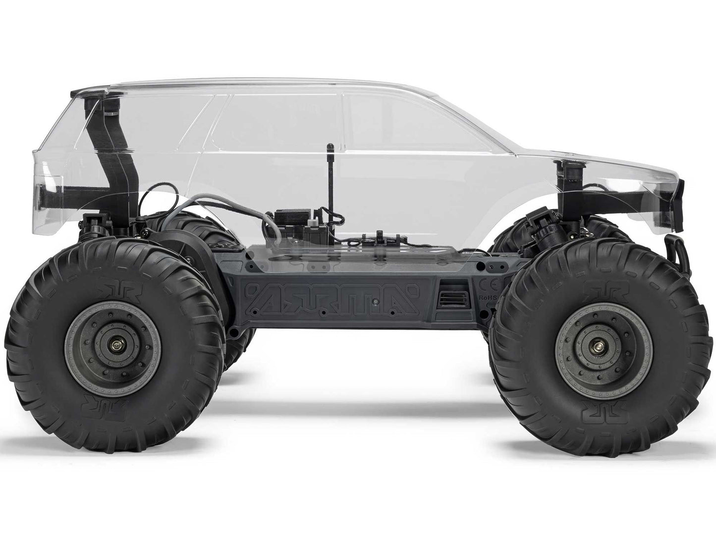 1/10 GORGON 2WD RTA Kit Brushed Monster Truck (Battery & Cha