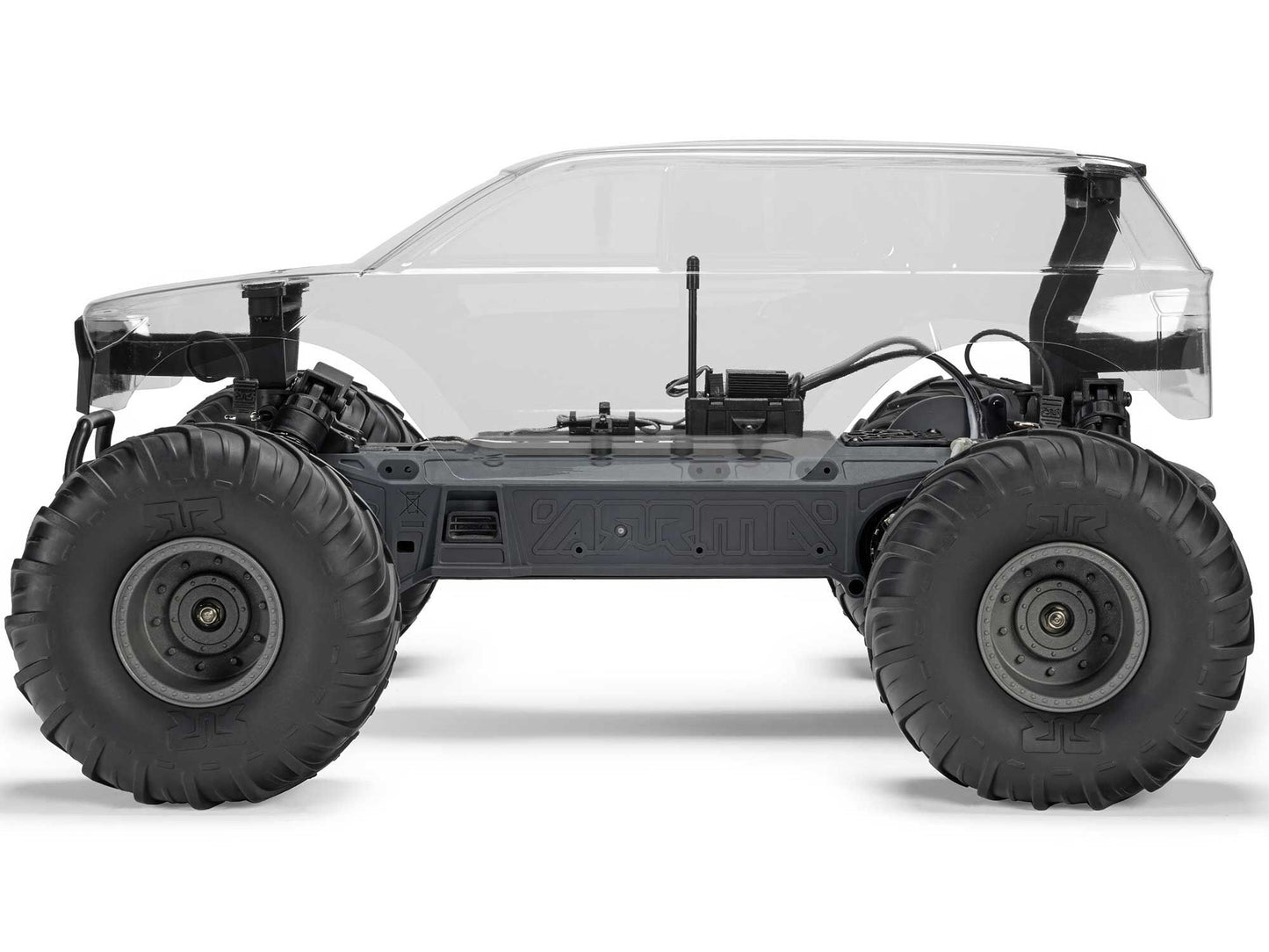 1/10 GORGON 2WD RTA Kit Brushed Monster Truck (Battery & Cha