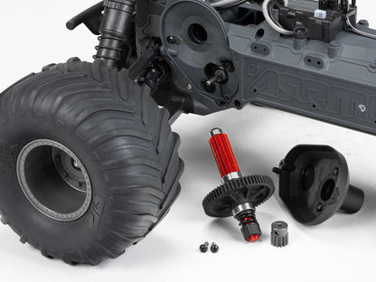 1/10 GORGON 2WD RTA Kit Brushed Monster Truck (Battery & Cha