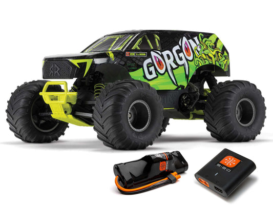 1/10 GORGON MEGA 550 2WD MT with Battery & Charger Yellow