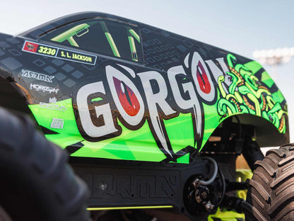 1/10 GORGON MEGA 550 2WD MT with Battery & Charger Yellow