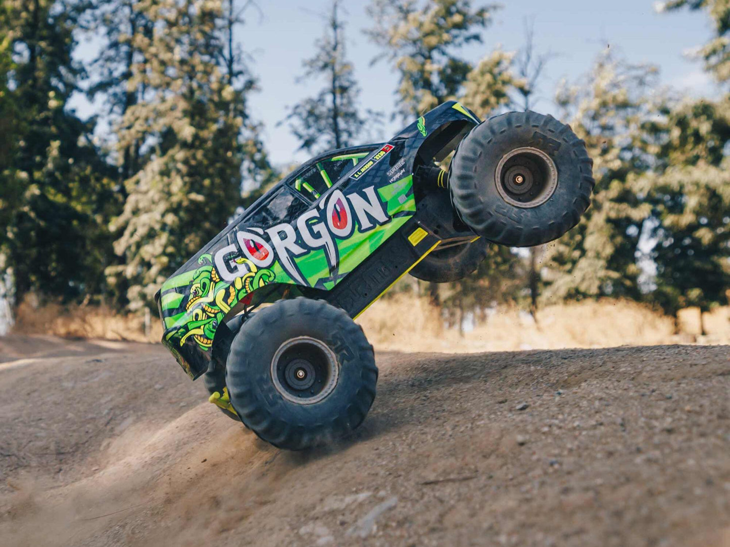 1/10 GORGON MEGA 550 2WD MT with Battery & Charger Yellow