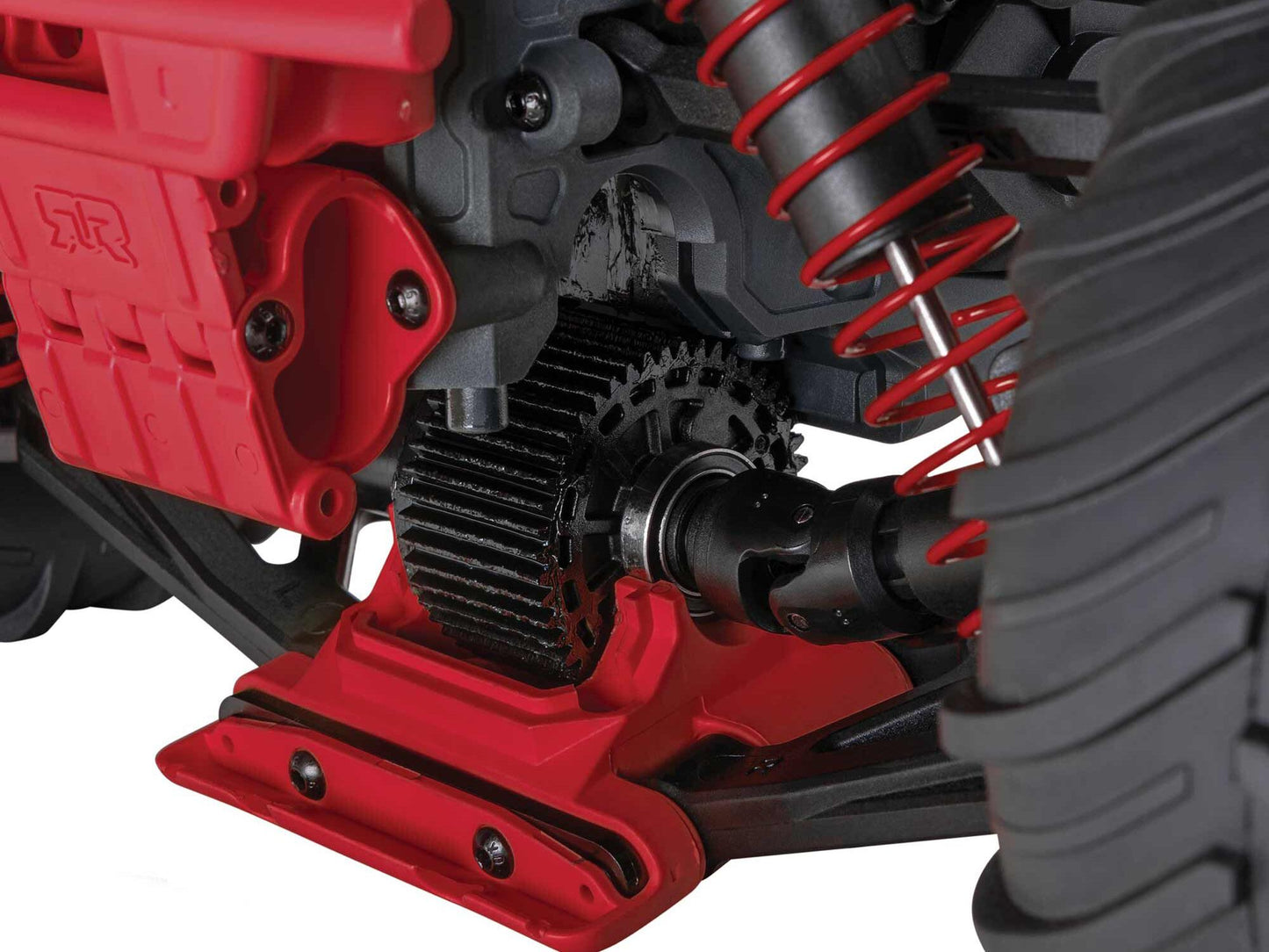 1/10 GORGON MEGA 550 2WD MT with Battery & Charger Red