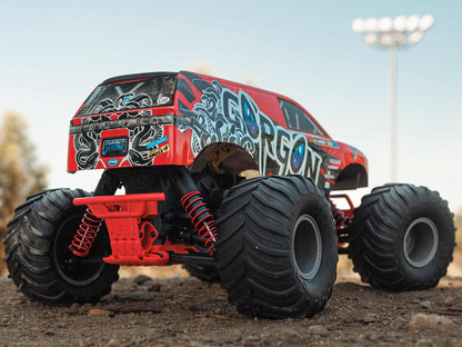 1/10 GORGON MEGA 550 2WD MT with Battery & Charger Red