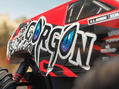 1/10 GORGON MEGA 550 2WD MT with Battery & Charger Red