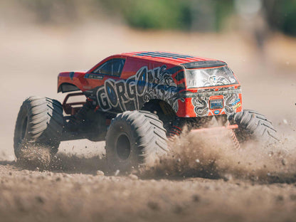 1/10 GORGON MEGA 550 2WD MT with Battery & Charger Red