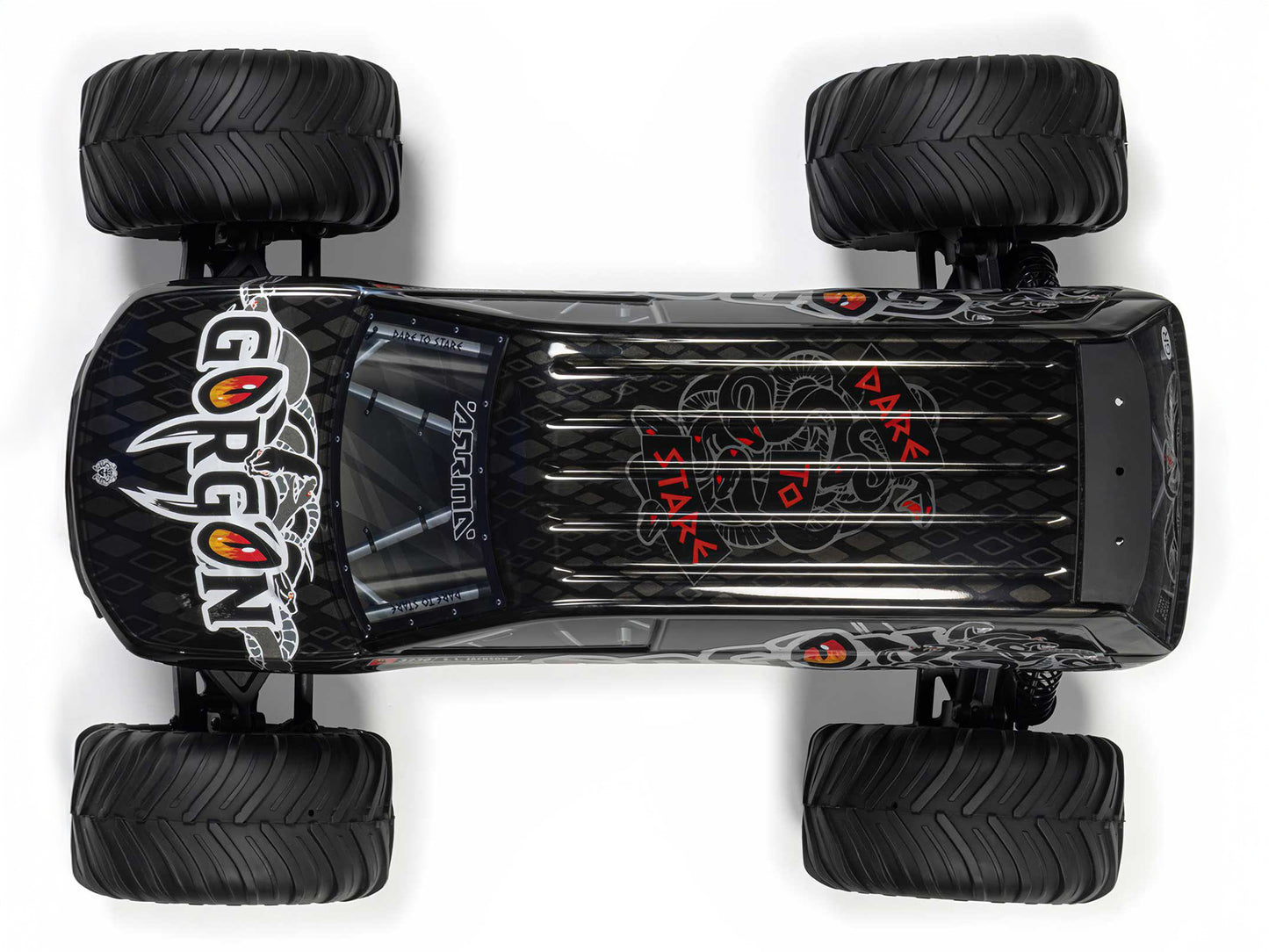 1/10 GORGON MEGA 550 2WD MT with Battery & Charger Gun Metal