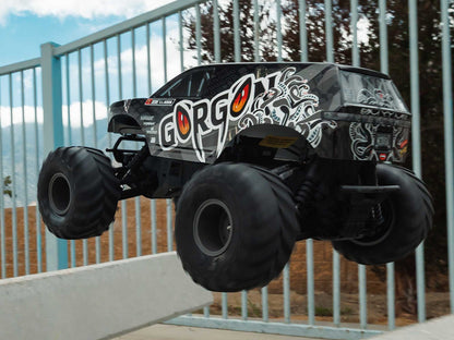 1/10 GORGON MEGA 550 2WD MT with Battery & Charger Gun Metal