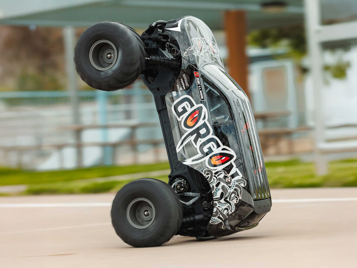 1/10 GORGON MEGA 550 2WD MT with Battery & Charger Gun Metal
