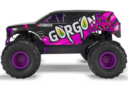 1/10 GORGON MEGA 550 2WD MT with Battery & Charger Purple