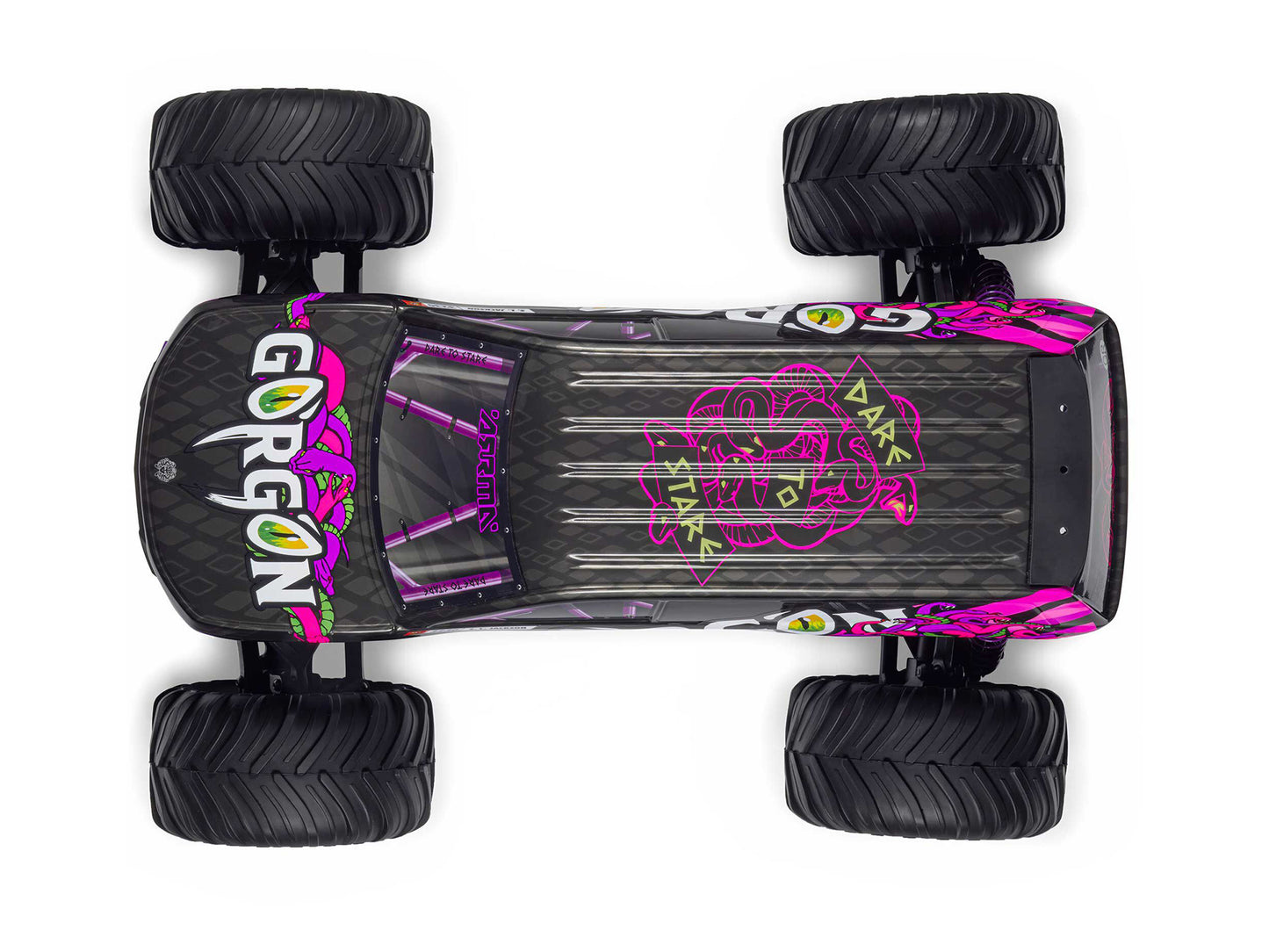 1/10 GORGON MEGA 550 2WD MT with Battery & Charger Purple