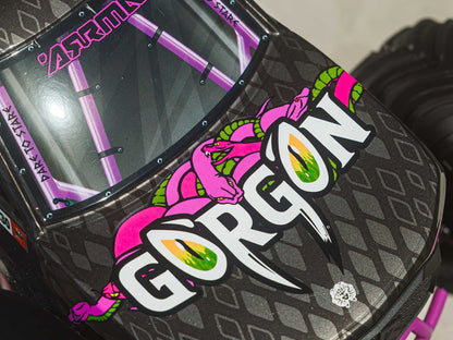1/10 GORGON MEGA 550 2WD MT with Battery & Charger Purple C-ARA3230ST4