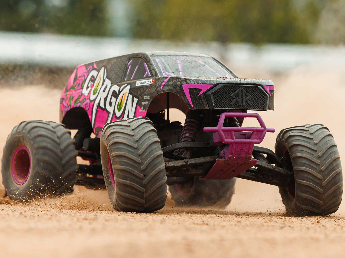1/10 GORGON MEGA 550 2WD MT with Battery & Charger Purple