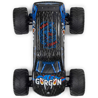 1/10 GORGON MEGA 550 2WD MT with Battery & Charger Blue