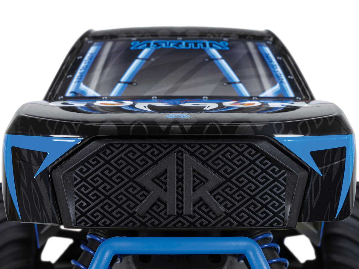 1/10 GORGON MEGA 550 2WD MT with Battery & Charger Blue
