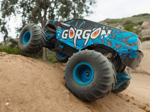 1/10 GORGON MEGA 550 2WD MT with Battery & Charger Blue