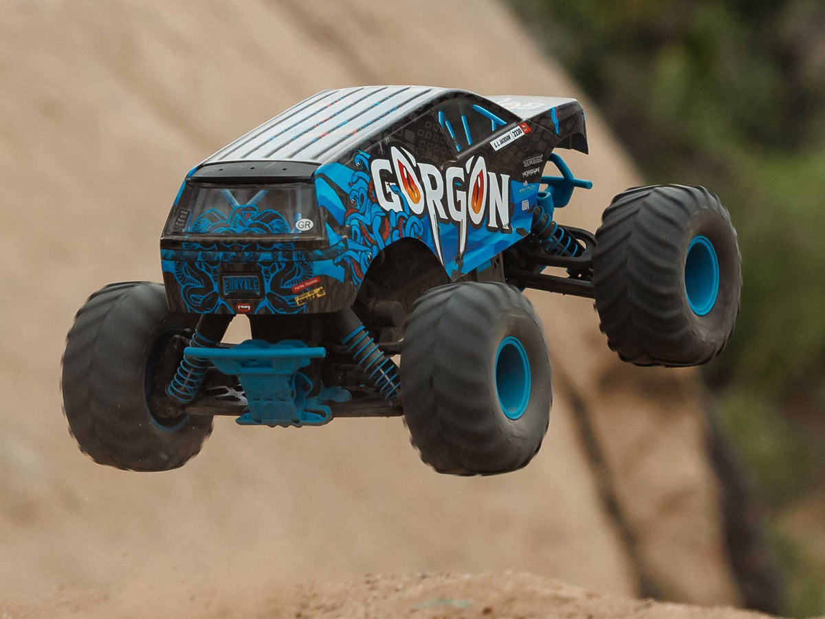 1/10 GORGON MEGA 550 2WD MT with Battery & Charger Blue