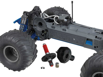 1/10 GORGON MEGA 550 2WD MT (no Battery/Charger) Blue