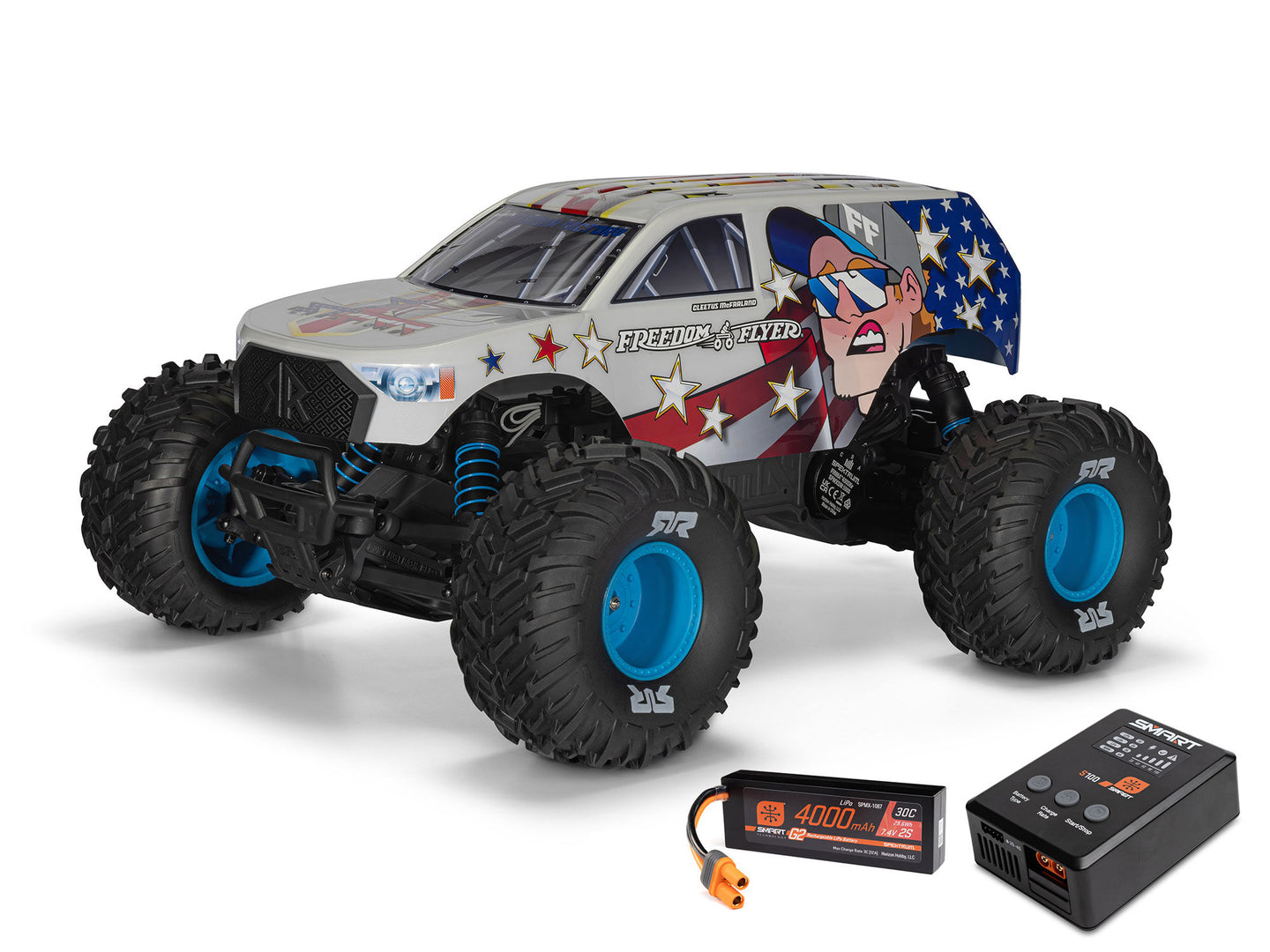 1/10 FREEDOM FLYER 223S 2WD RTR Brushless Monster Truck – Arrma RC model